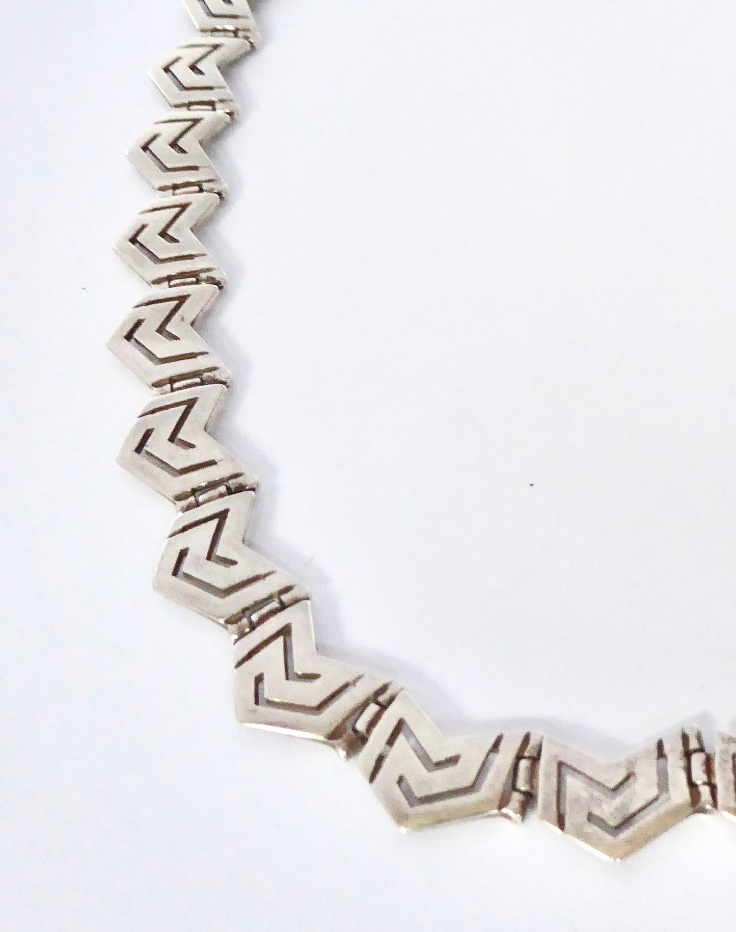 Silver Collar Necklace