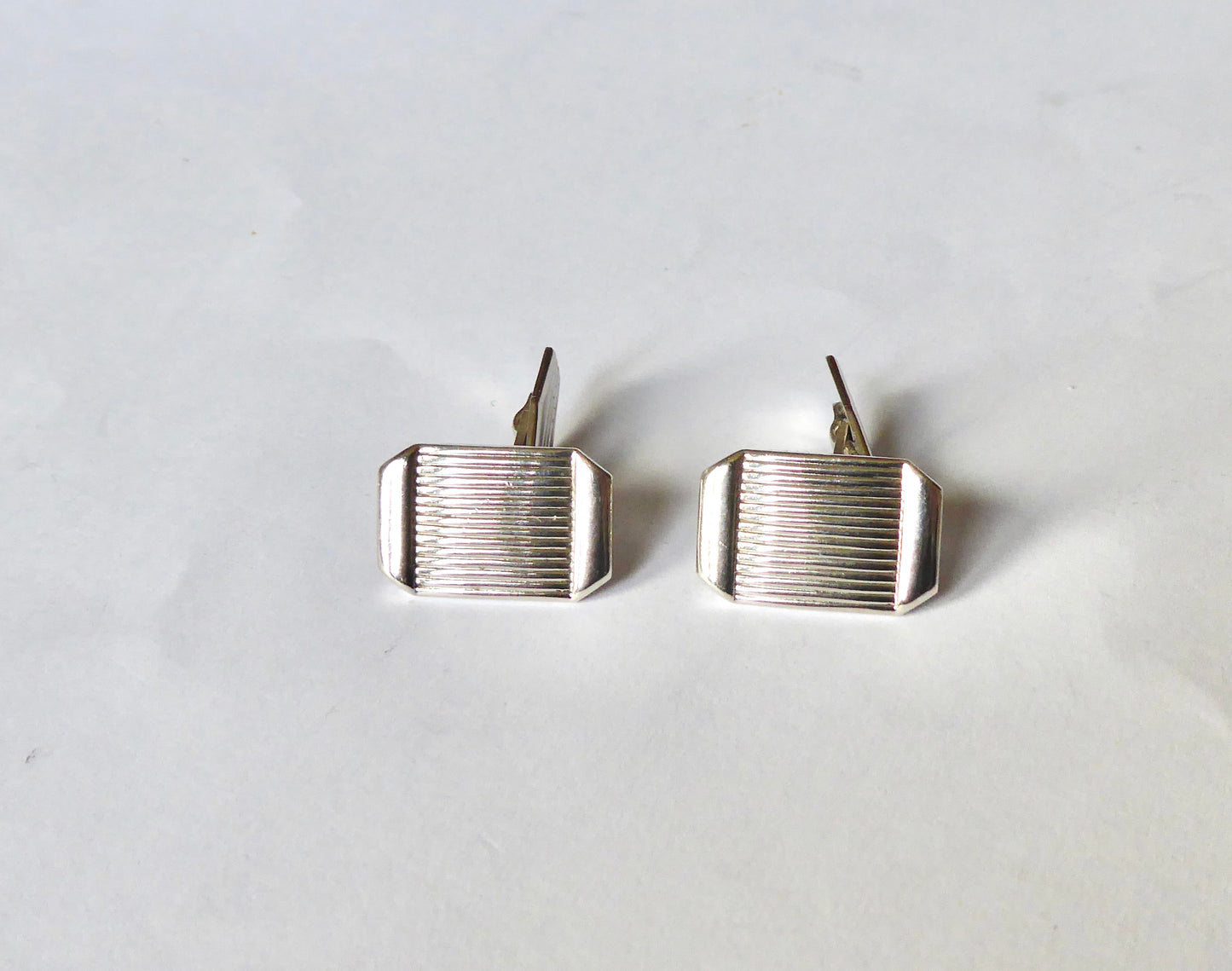 Vintage Cufflinks - Silver