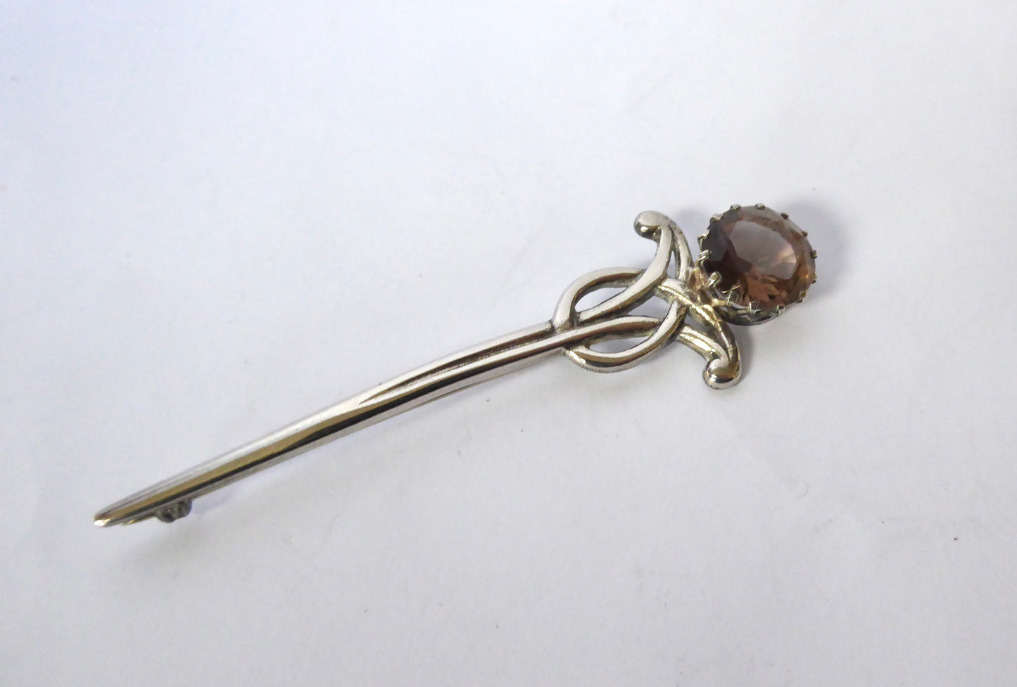 Scottish Silver Brooch