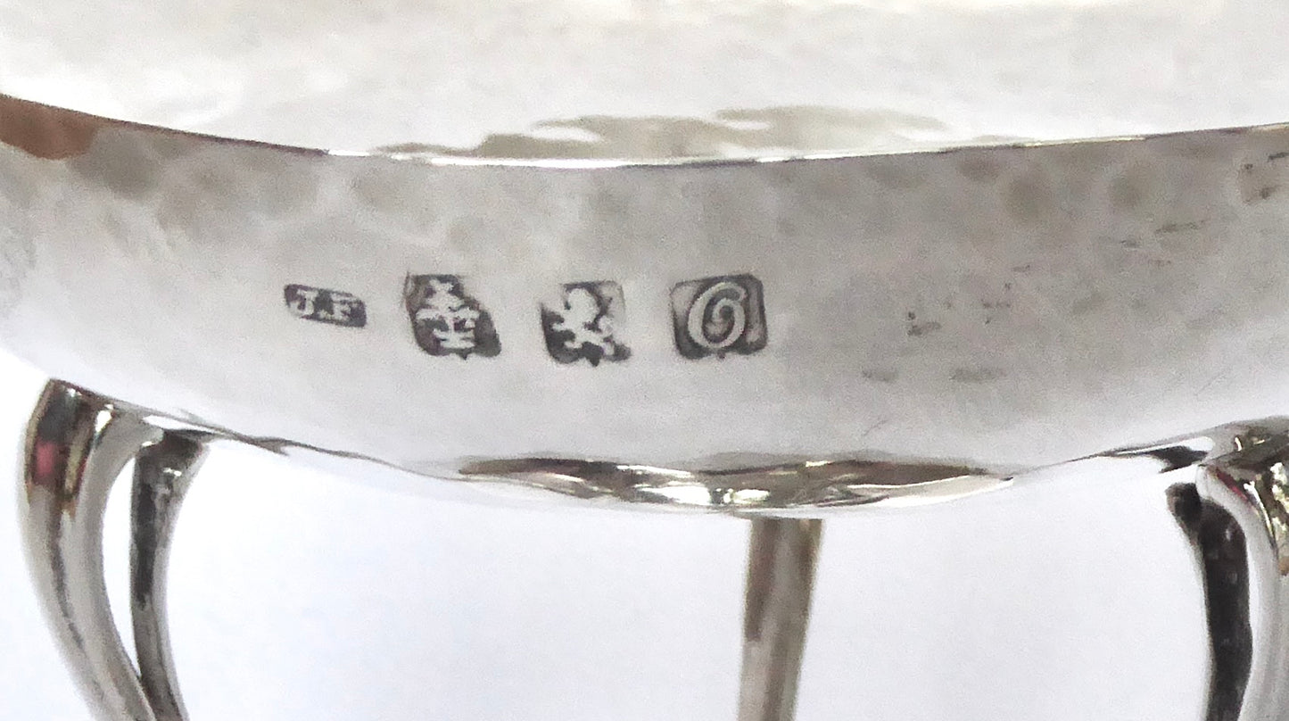 Art Nouveau Silver Dish 1911