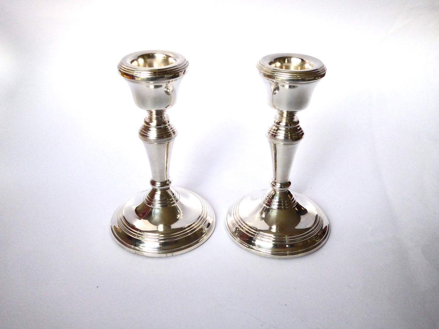 Pair of Silver Candlesticks 1979