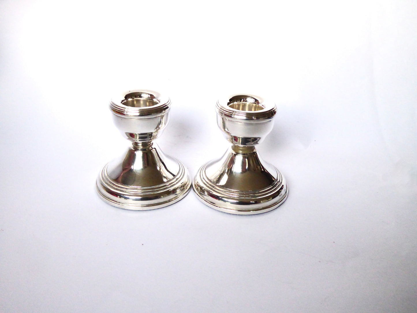 Small Silver Candlesticks