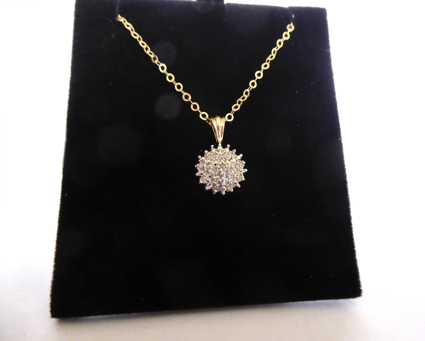 Diamond Cluster Pendant