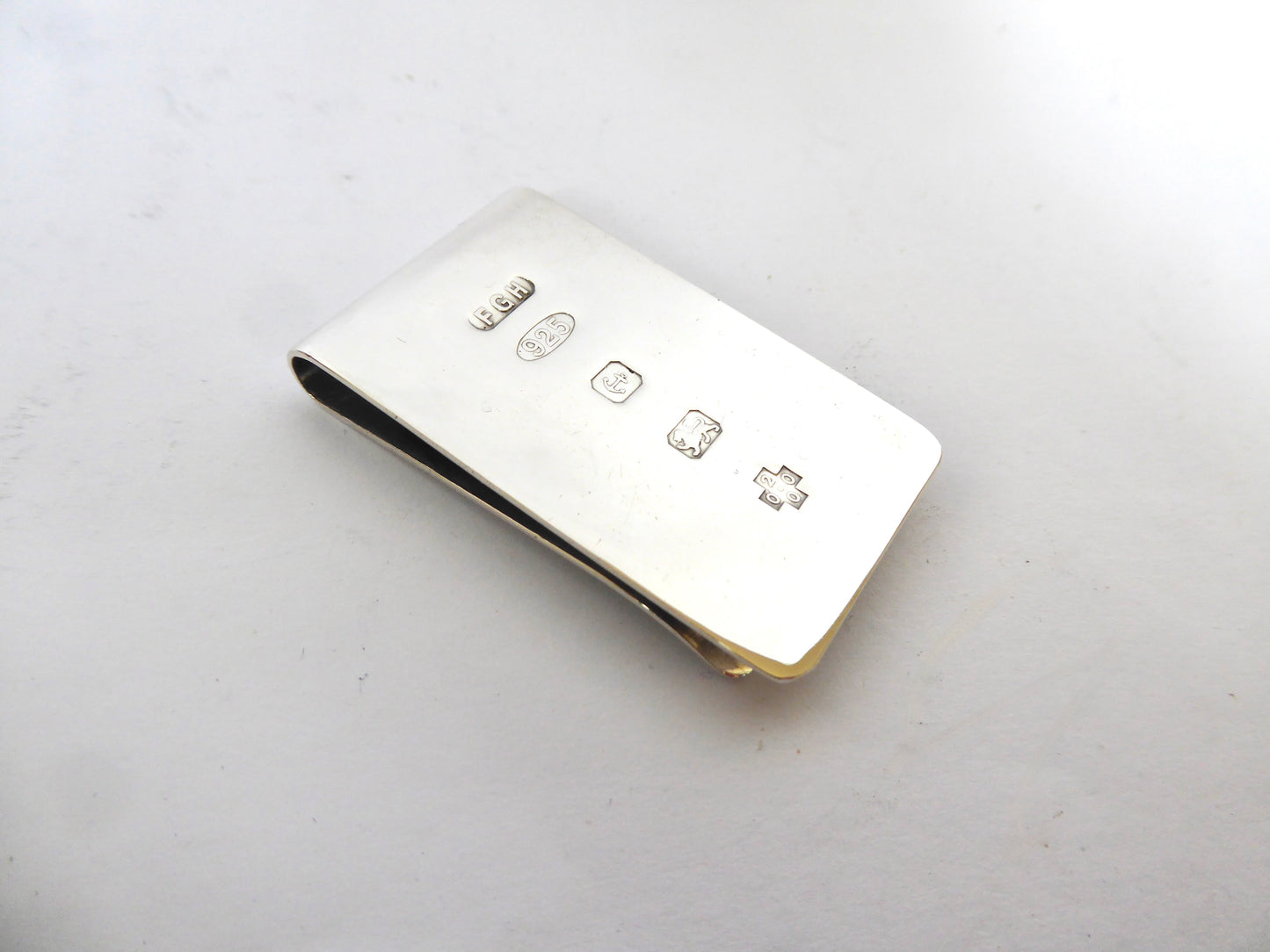 Large Silver Money Clip