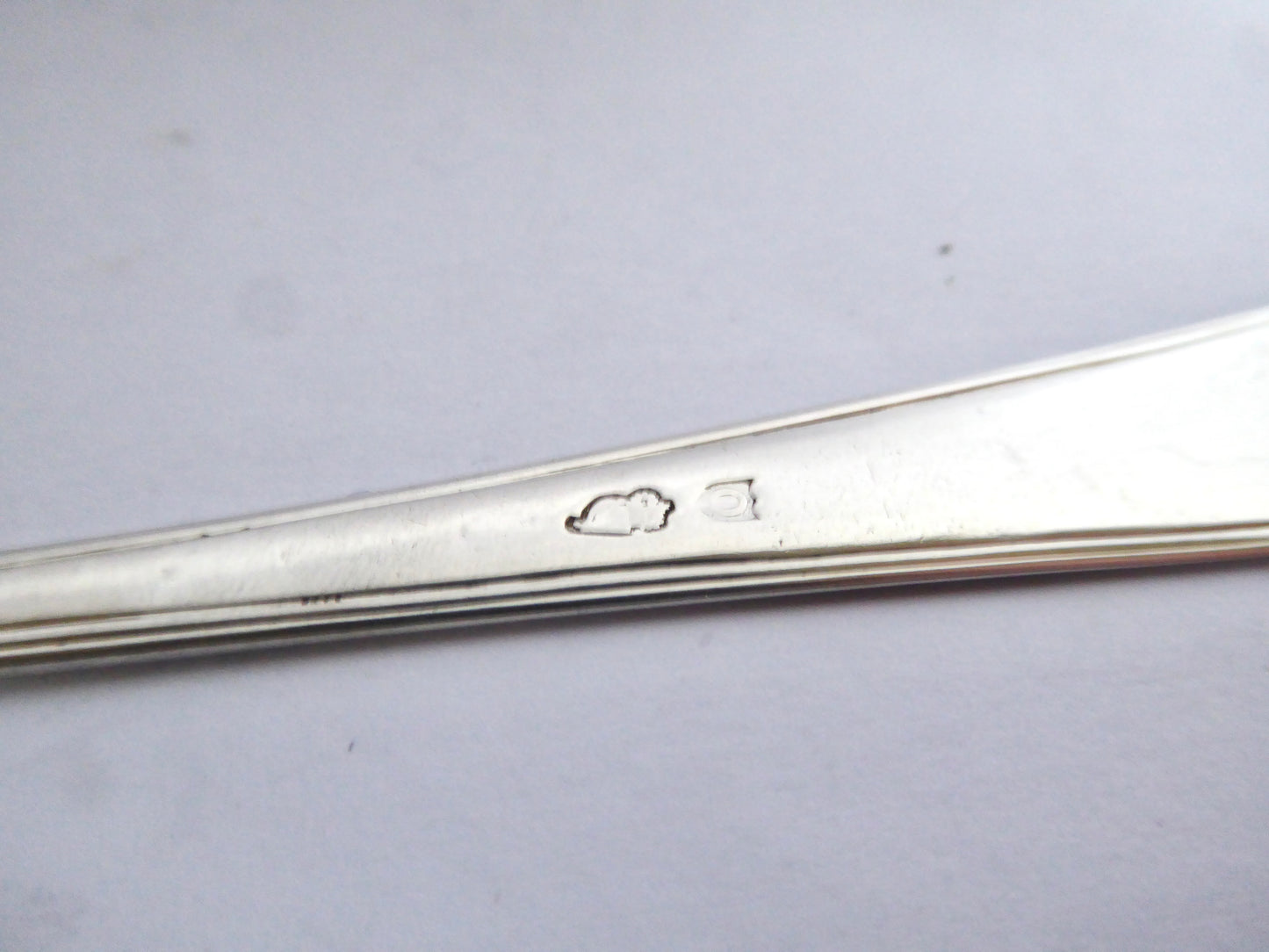 Irish Silver Dessert Spoon 1786