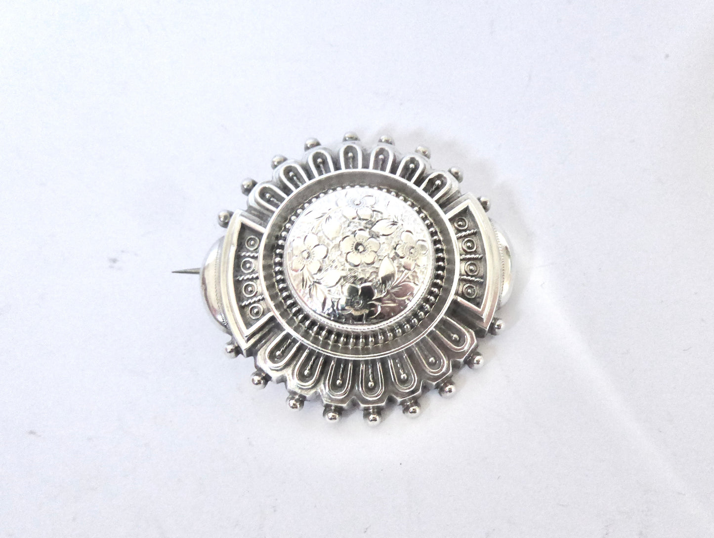 Victorian Silver Brooch