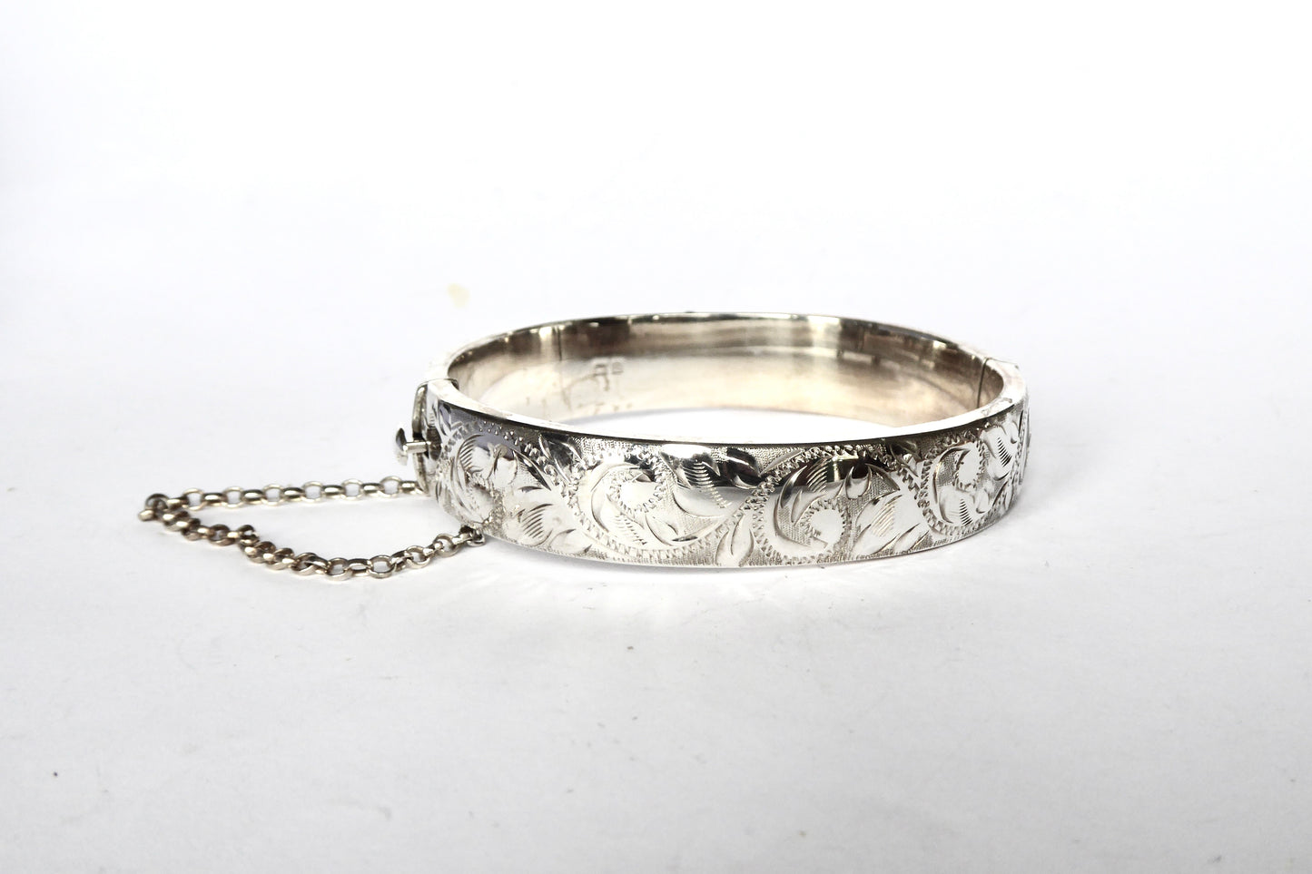 Vintage Silver Bangle 1965