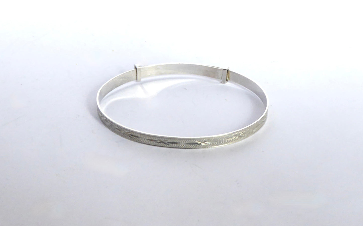 Silver Bangle - Christening Gift