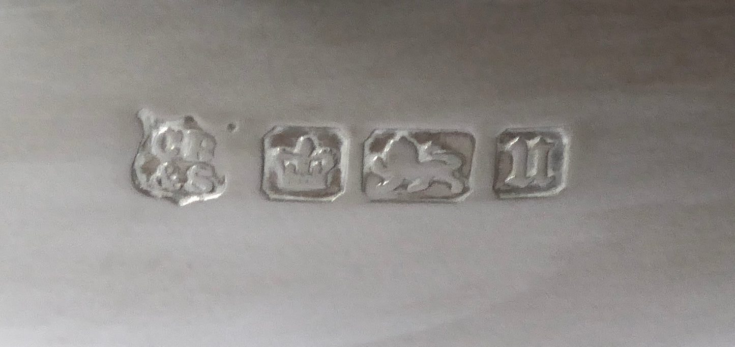 Antique Silver Centre Dish 1912