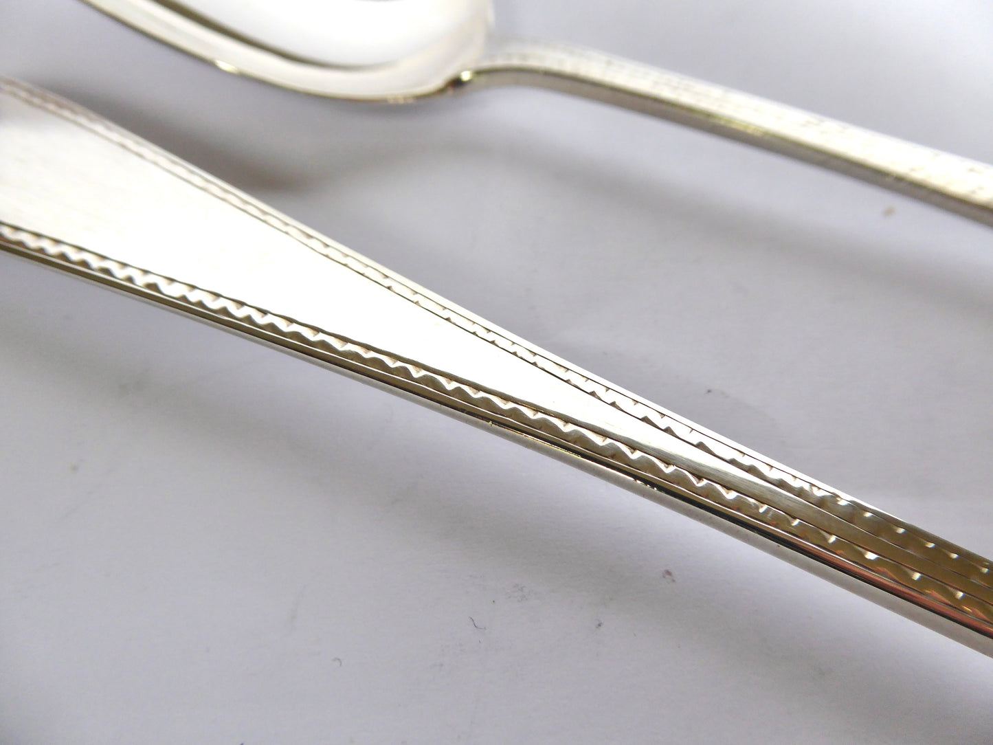 Pair of Irish Silver Tablespoons 1905
