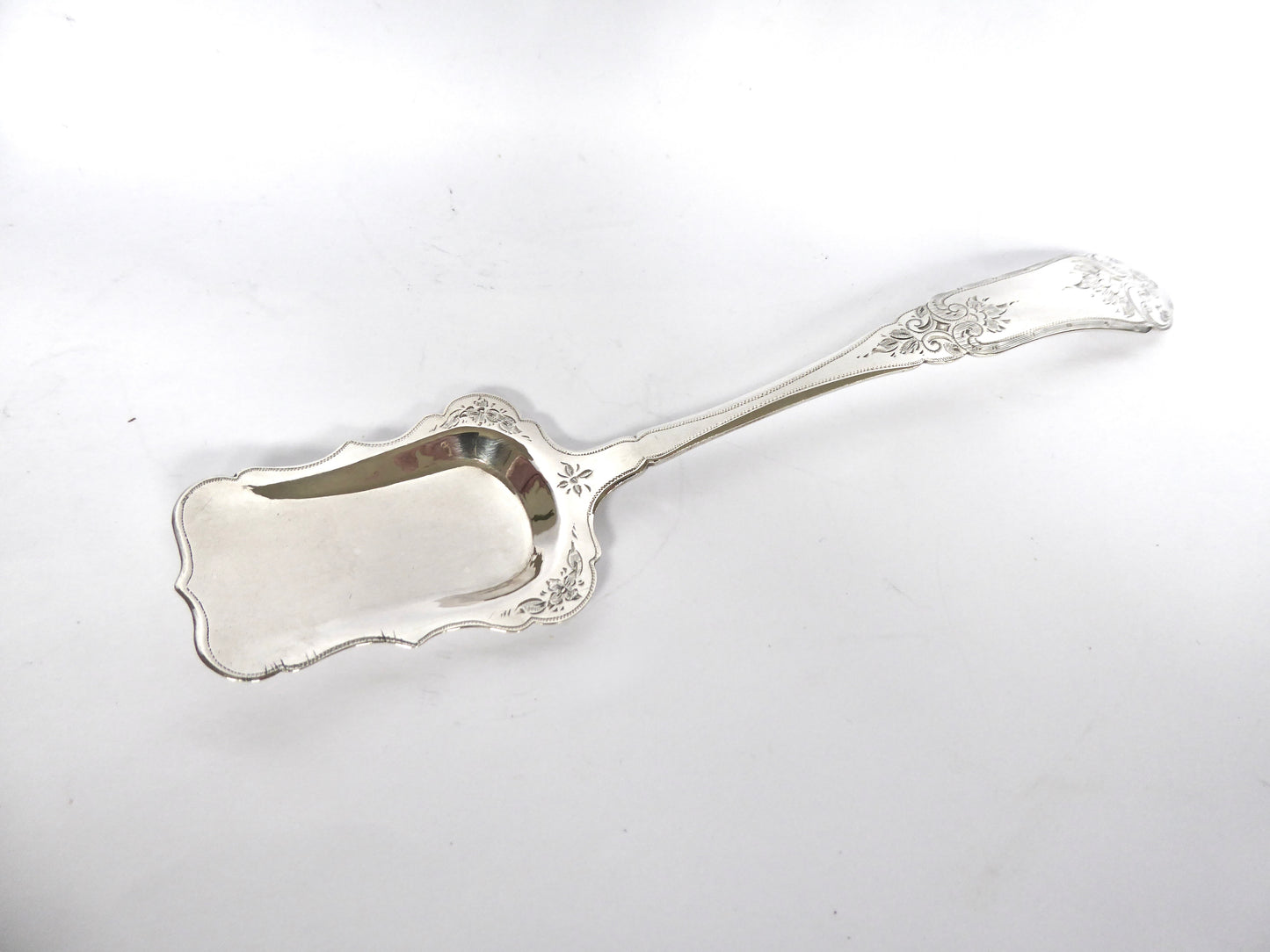 Silver Serving Spoon 1876