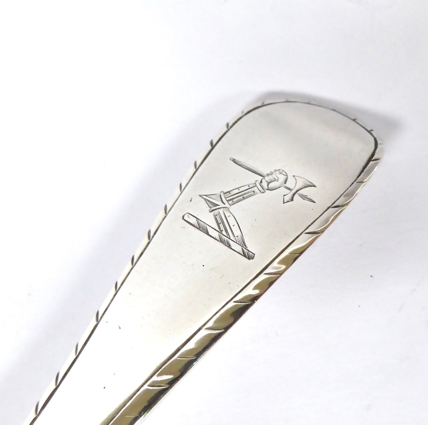 18th. Century Silver Tablespoon 1770