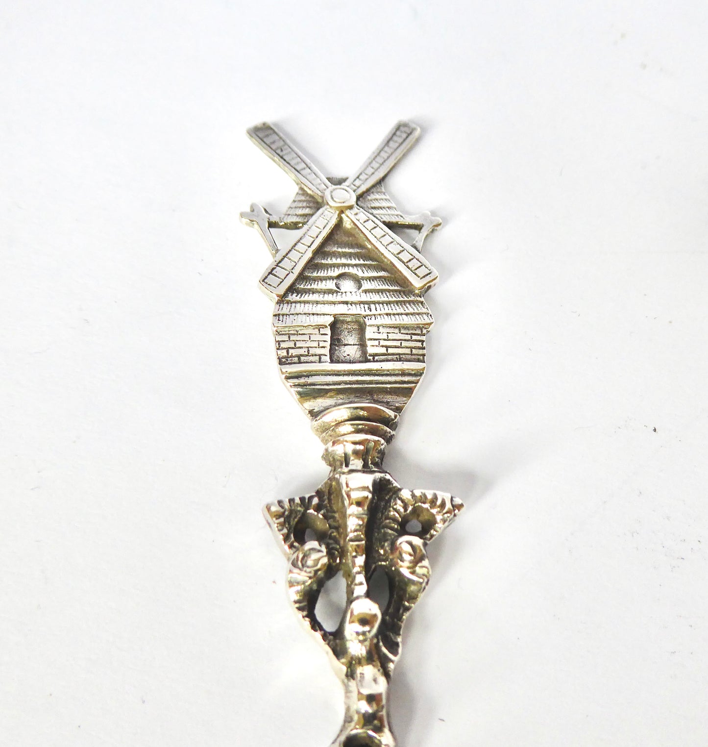 Silver Windmill Design Spoon 1913
