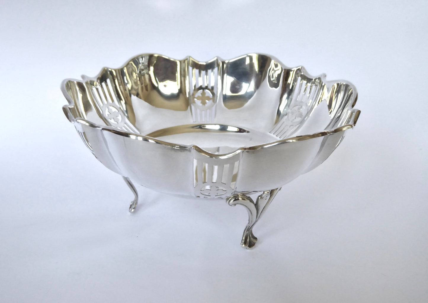 Silver Bon Bon Dish 1930