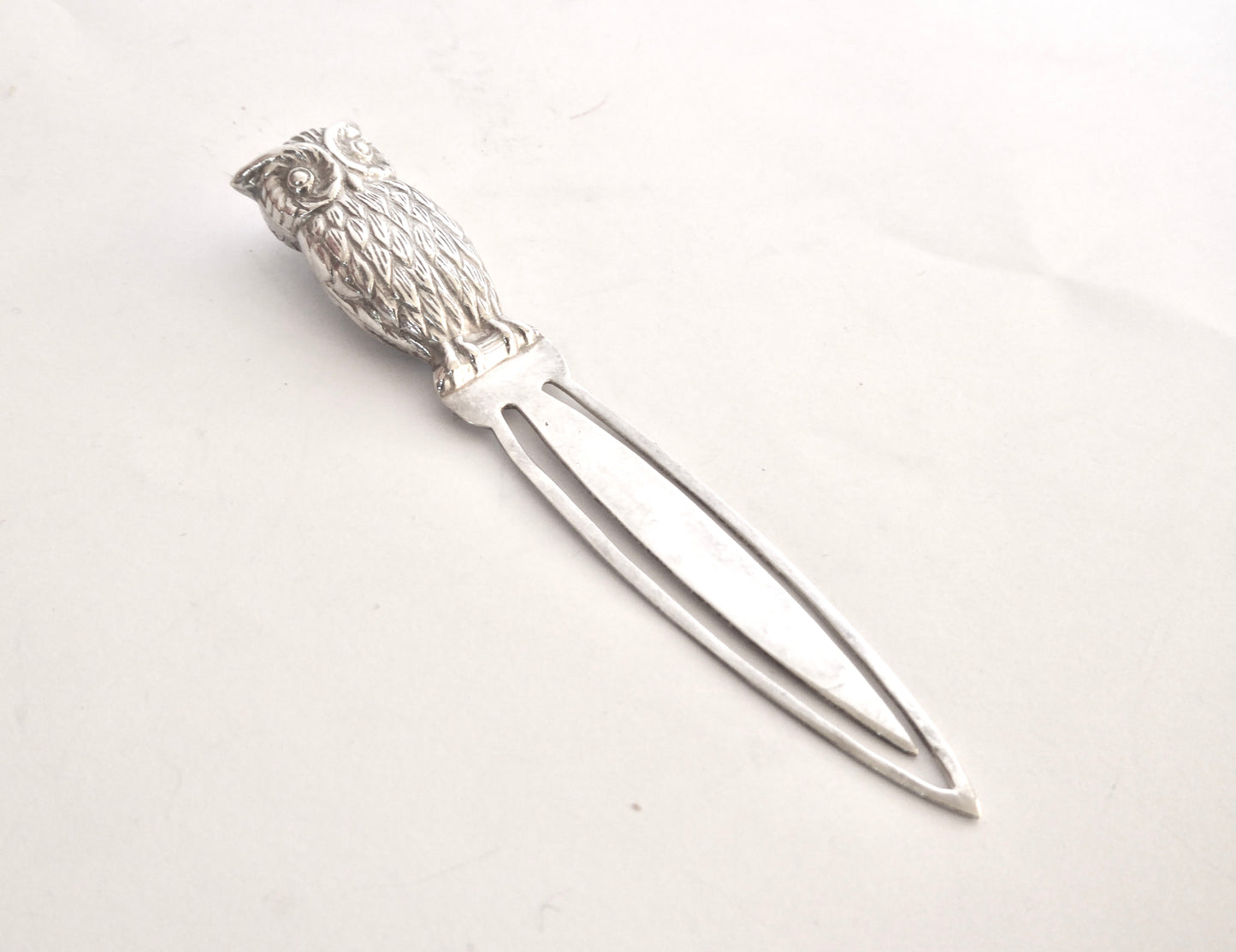 Silver Owl Bookmark