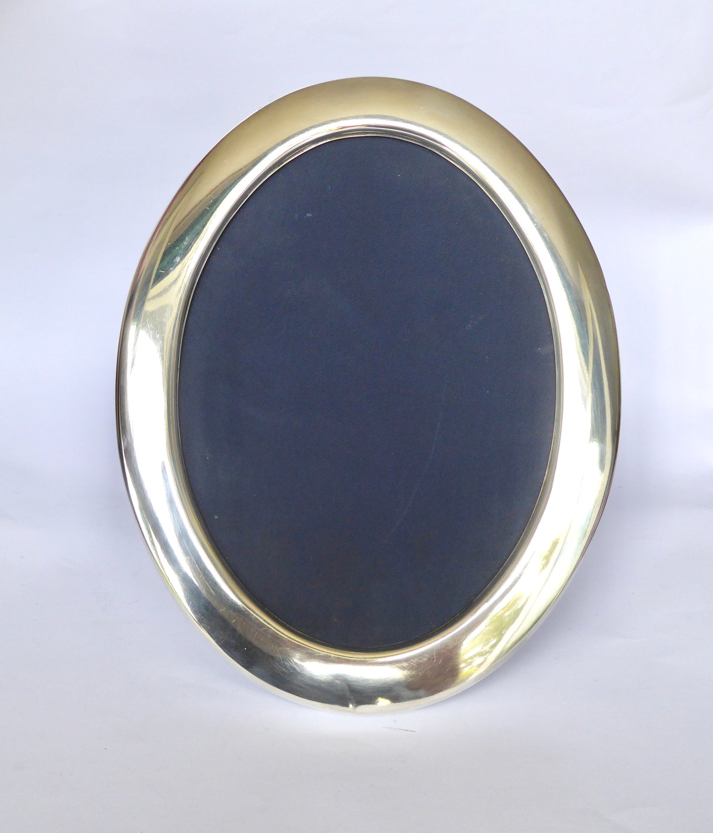 Large Oval Silver Frame