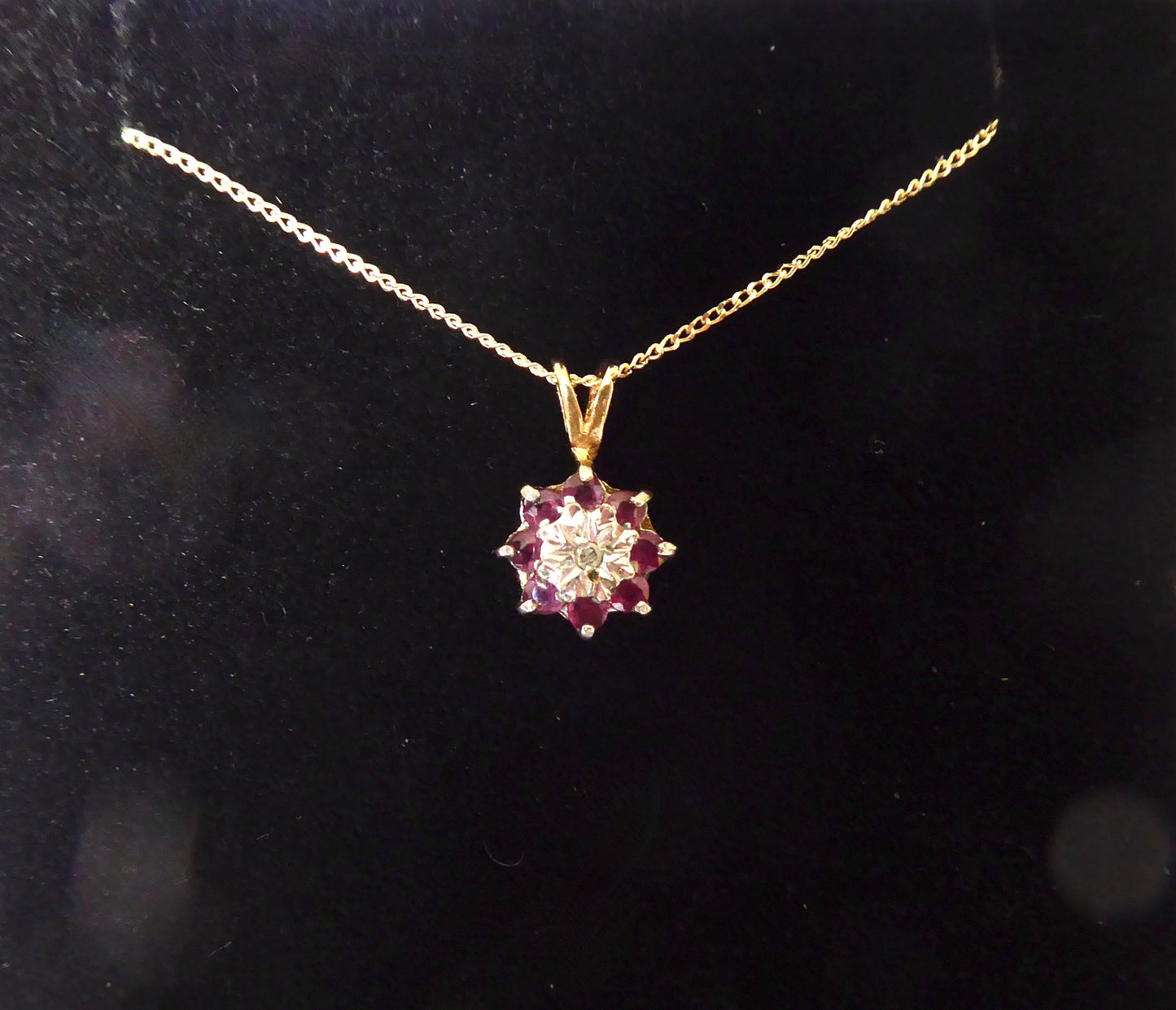 Ruby & Diamond Pendant
