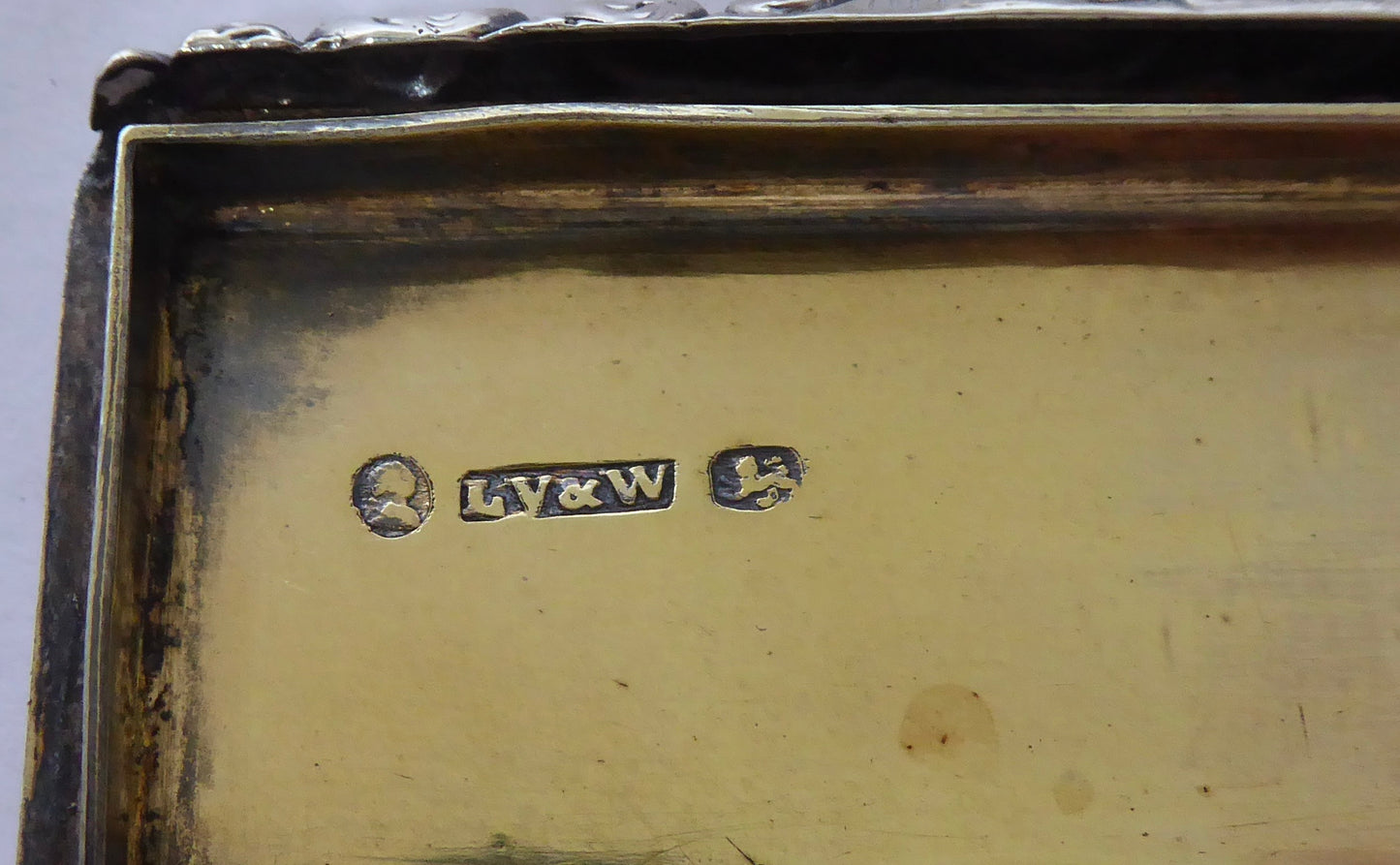 Silver Snuff Box