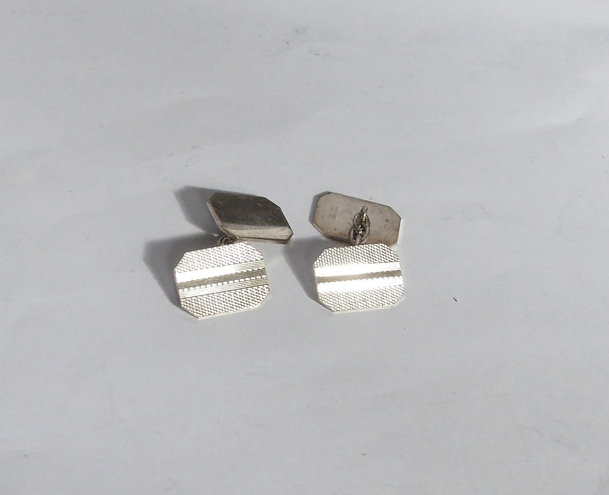 Silver Cufflinks 1970