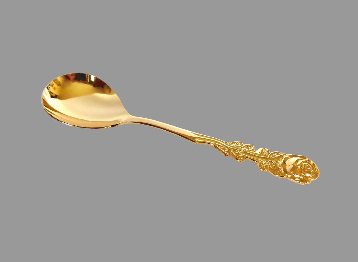 Gold Plated Jam Spoon