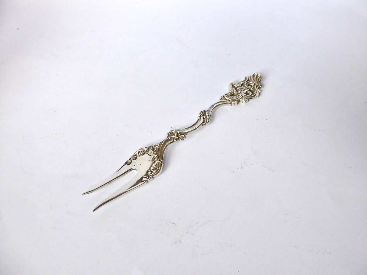 Irish Silver Pickle Fork 1968