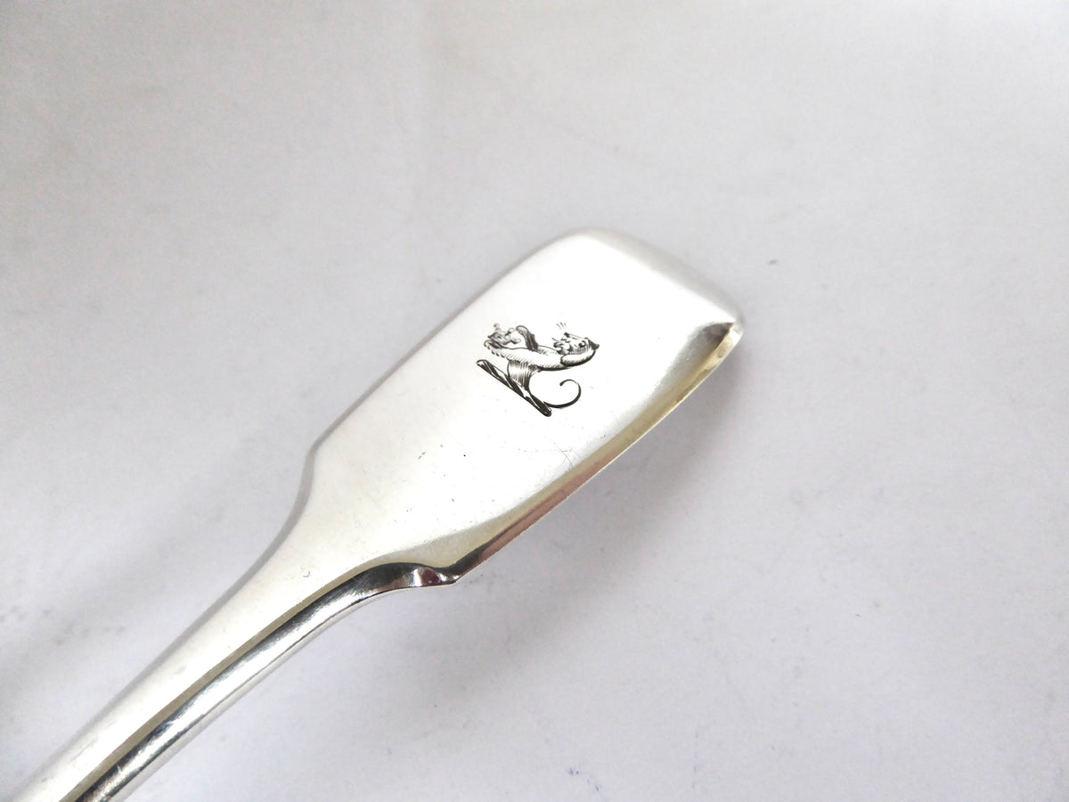Irish Silver Sauce Ladle 1864