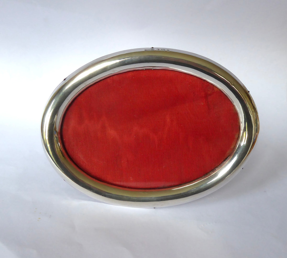 Oval Silver Photograph Frame 1900