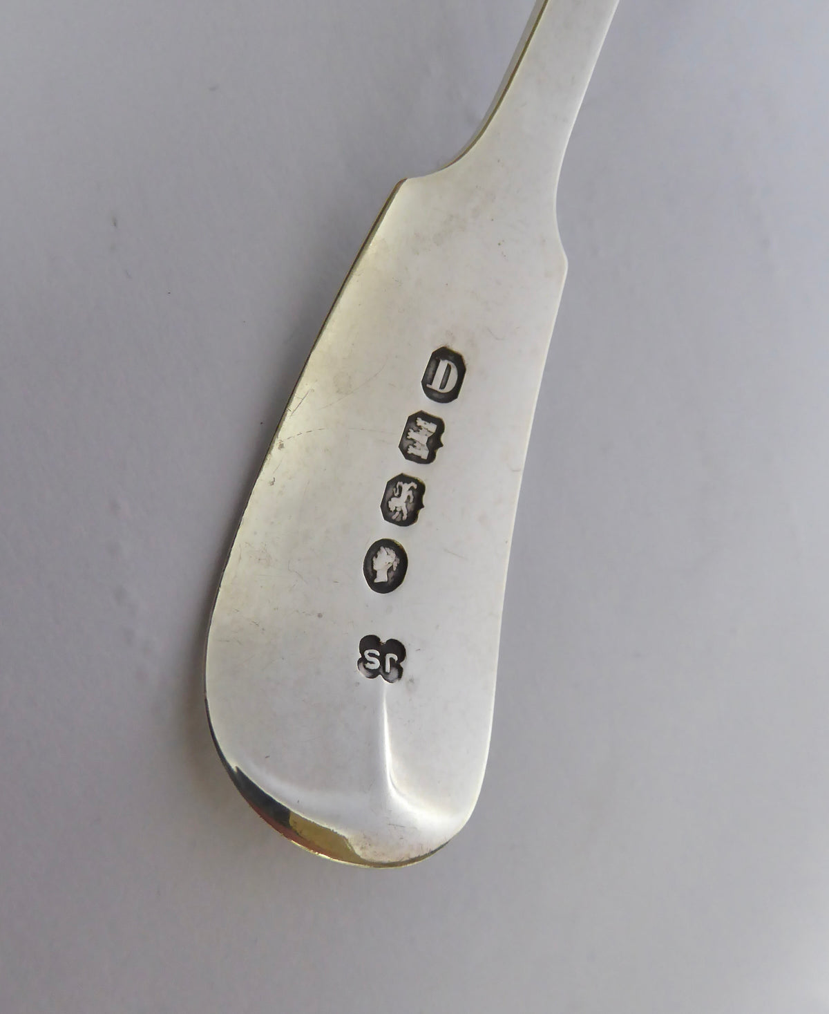 Exeter Silver Sifter Spoon 1860