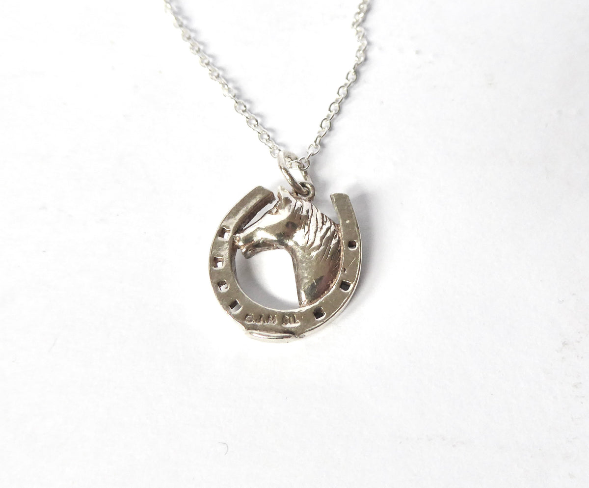 Silver Horse Pendant