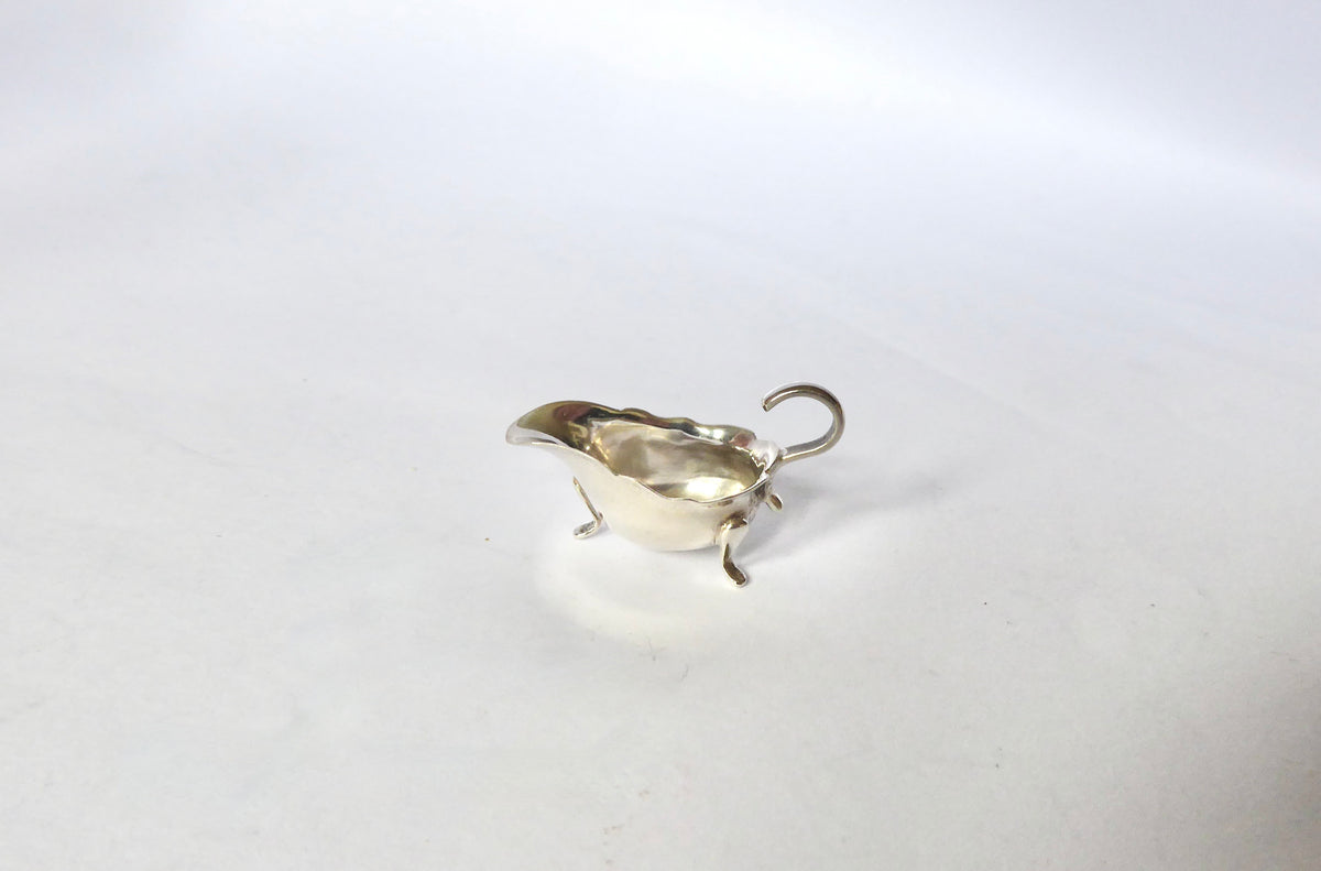 Miniature Silver Sauceboat 1952