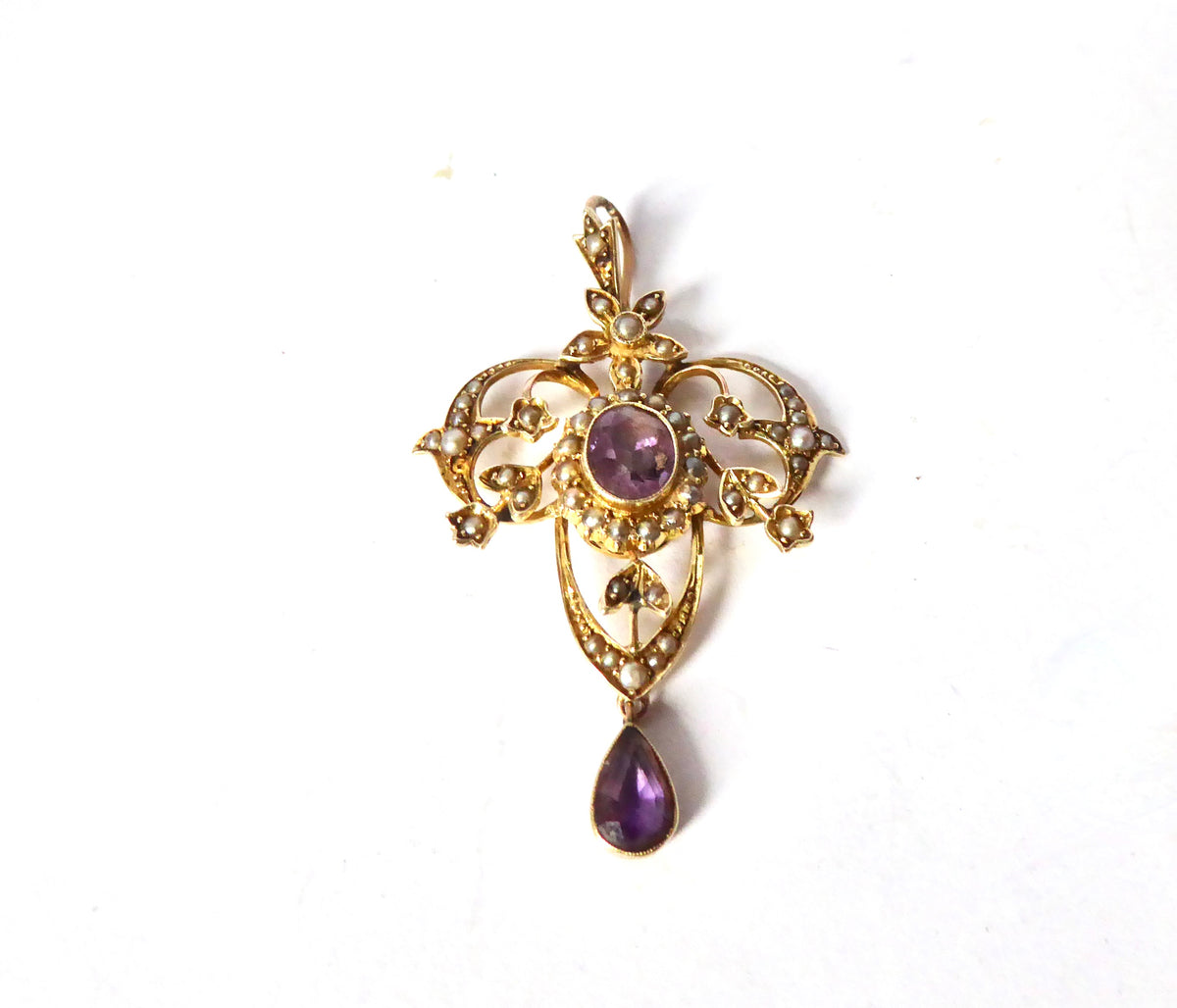 Antique Ametyst Pendant