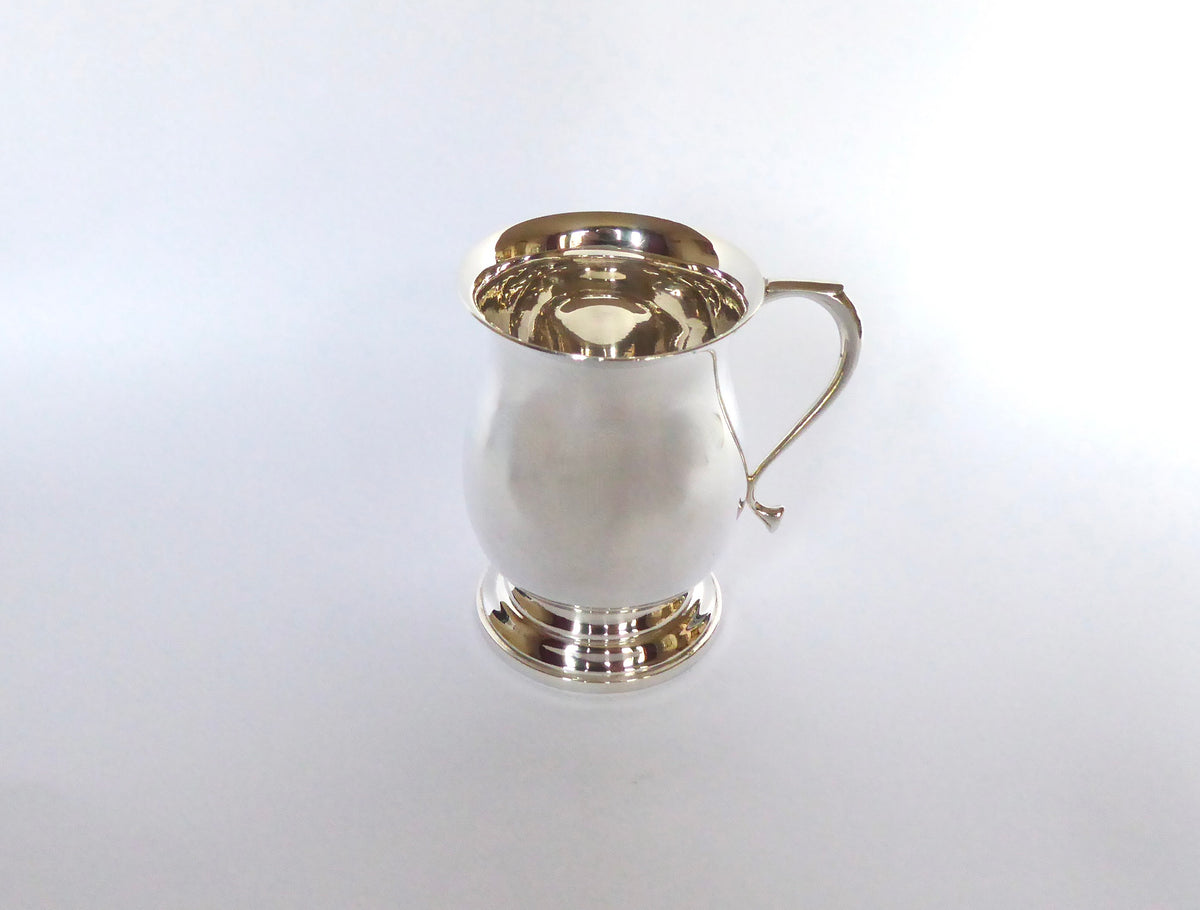 Plain Silver Christening Mug