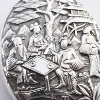 Antique Chinese Silver Locket