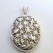 Antique Chinese Silver Locket