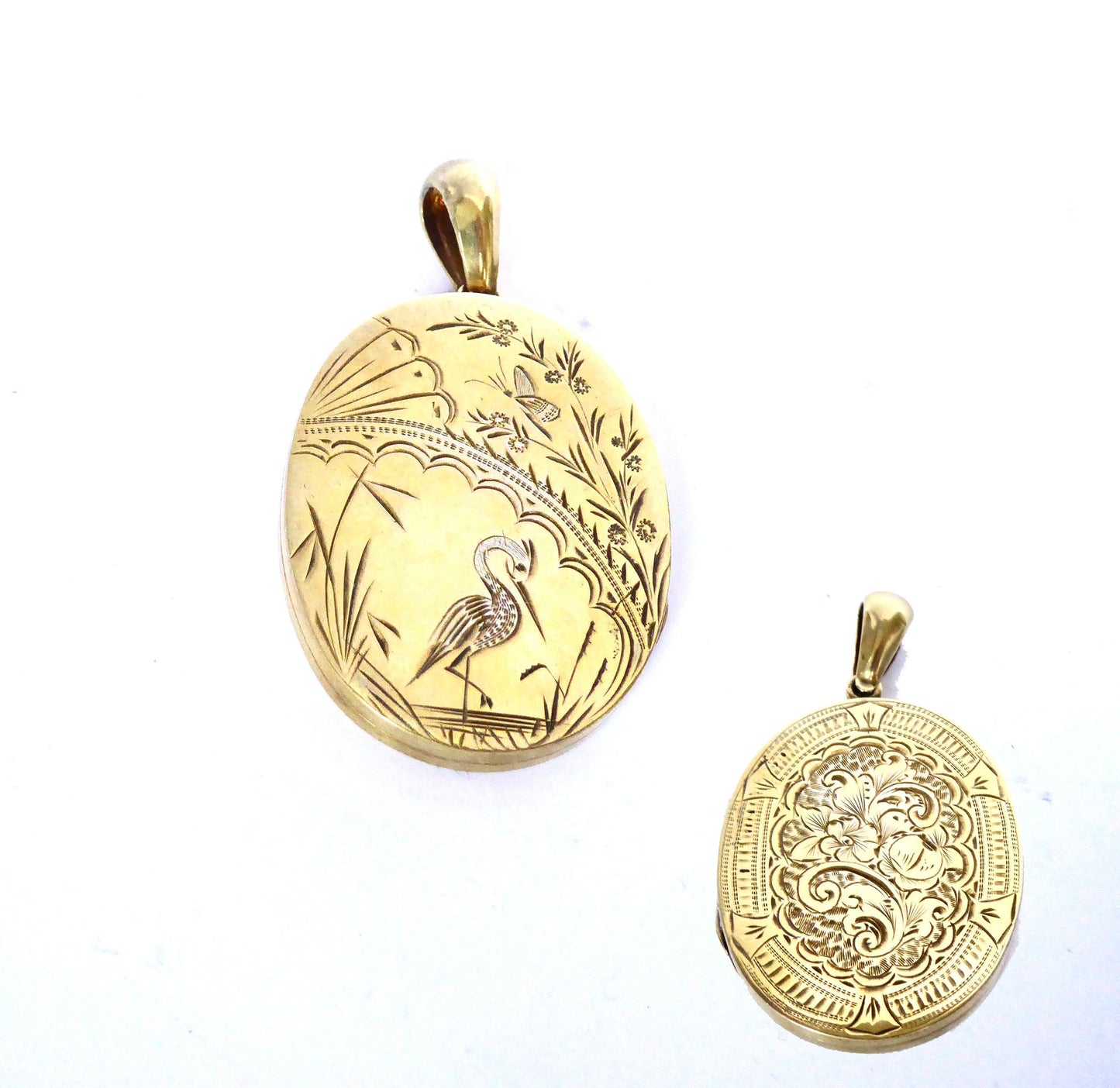 Victorian Silver Gilt Locket