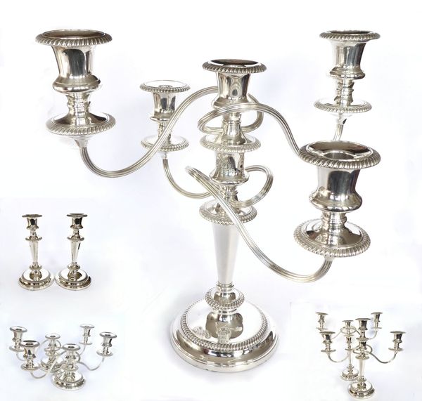 Silver Plated Candleabra