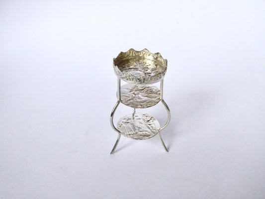 Miniature Silver Whatnot 1897