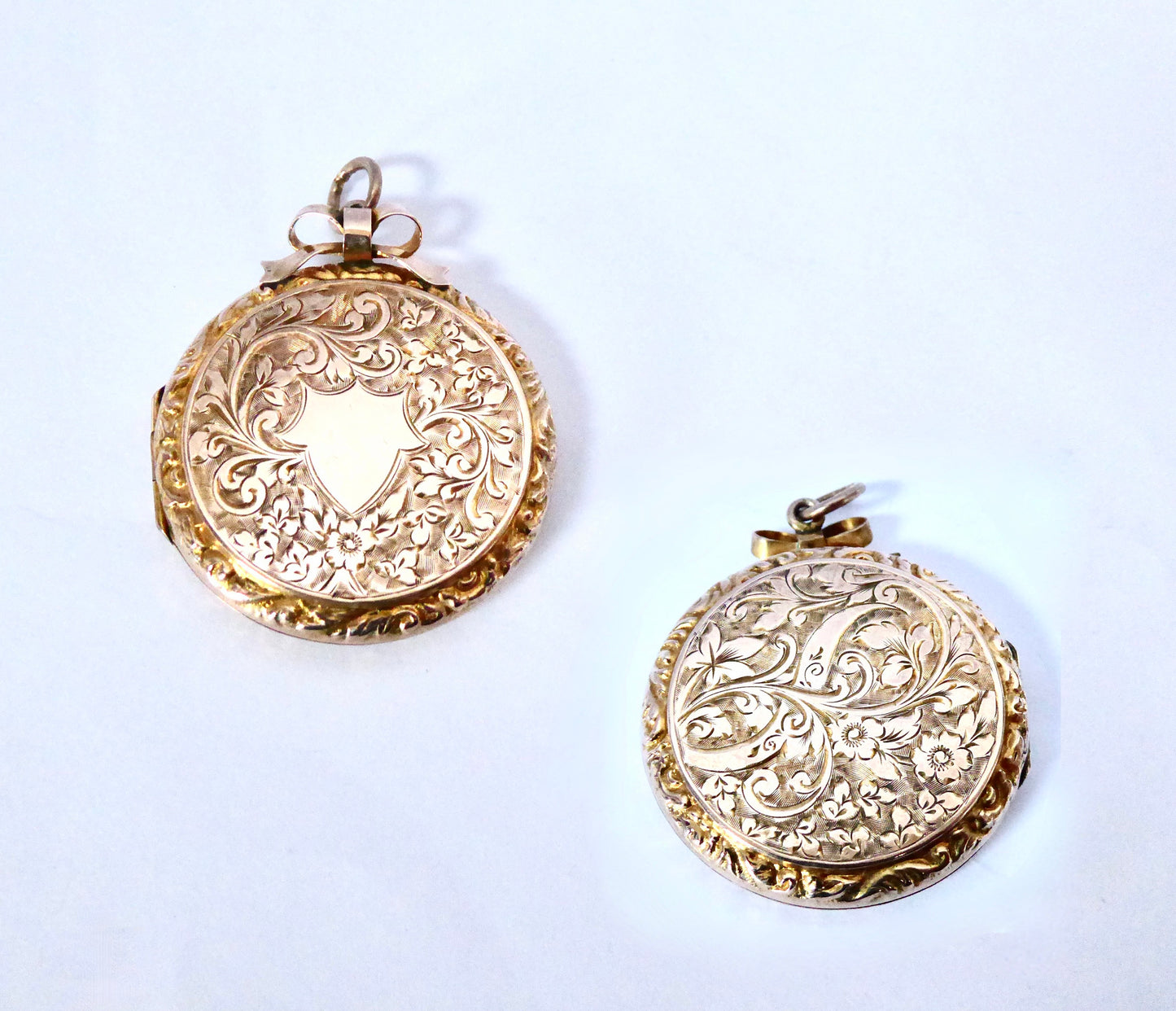 Victorian Circular Gold Locket