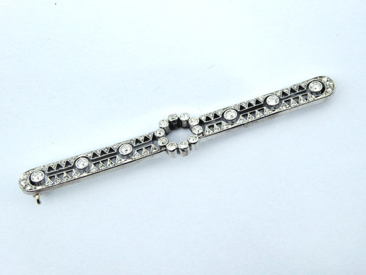 Art Deco Diamond Brooch