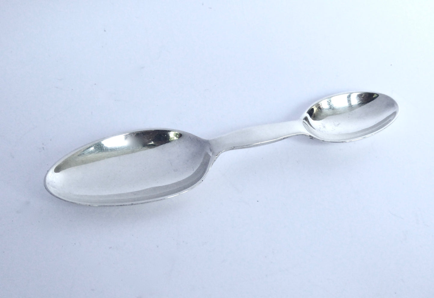 Antique Silver Medicine Spoon 1870