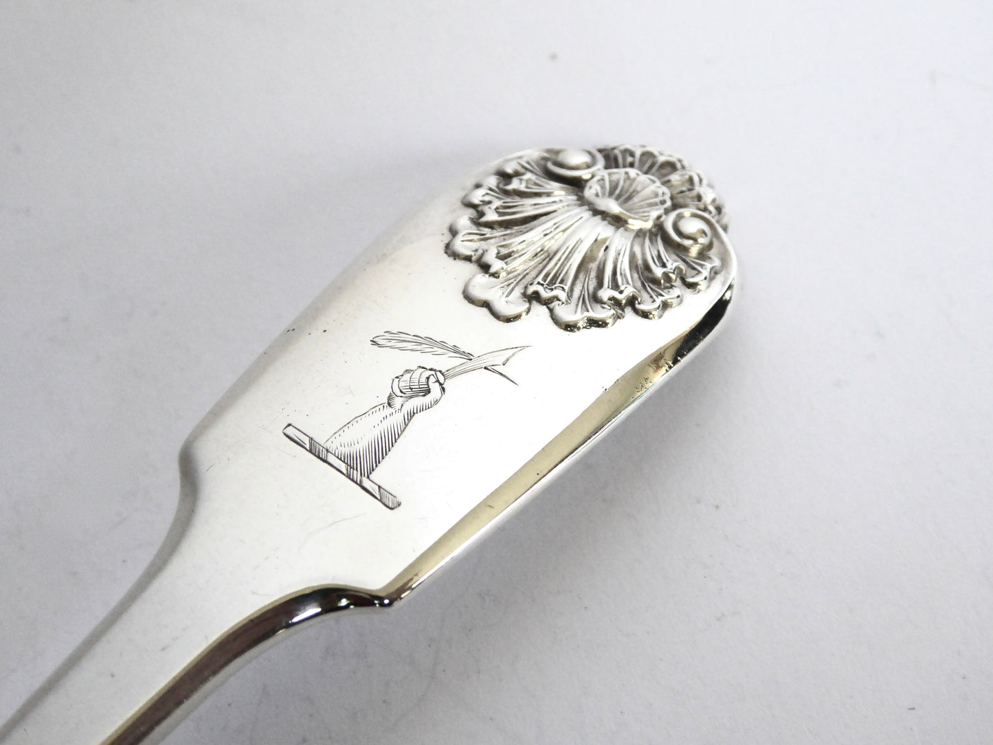 Fiddle and Shell Silver Ladles 1834