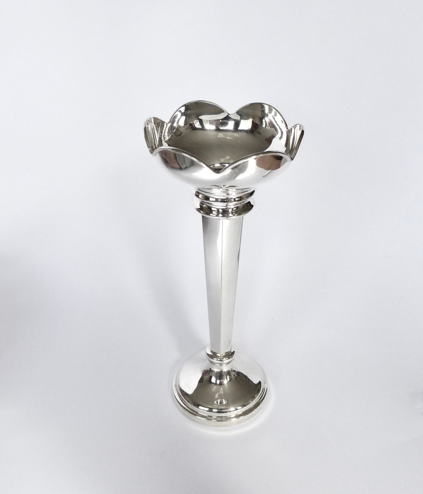 Silver Flower Vase