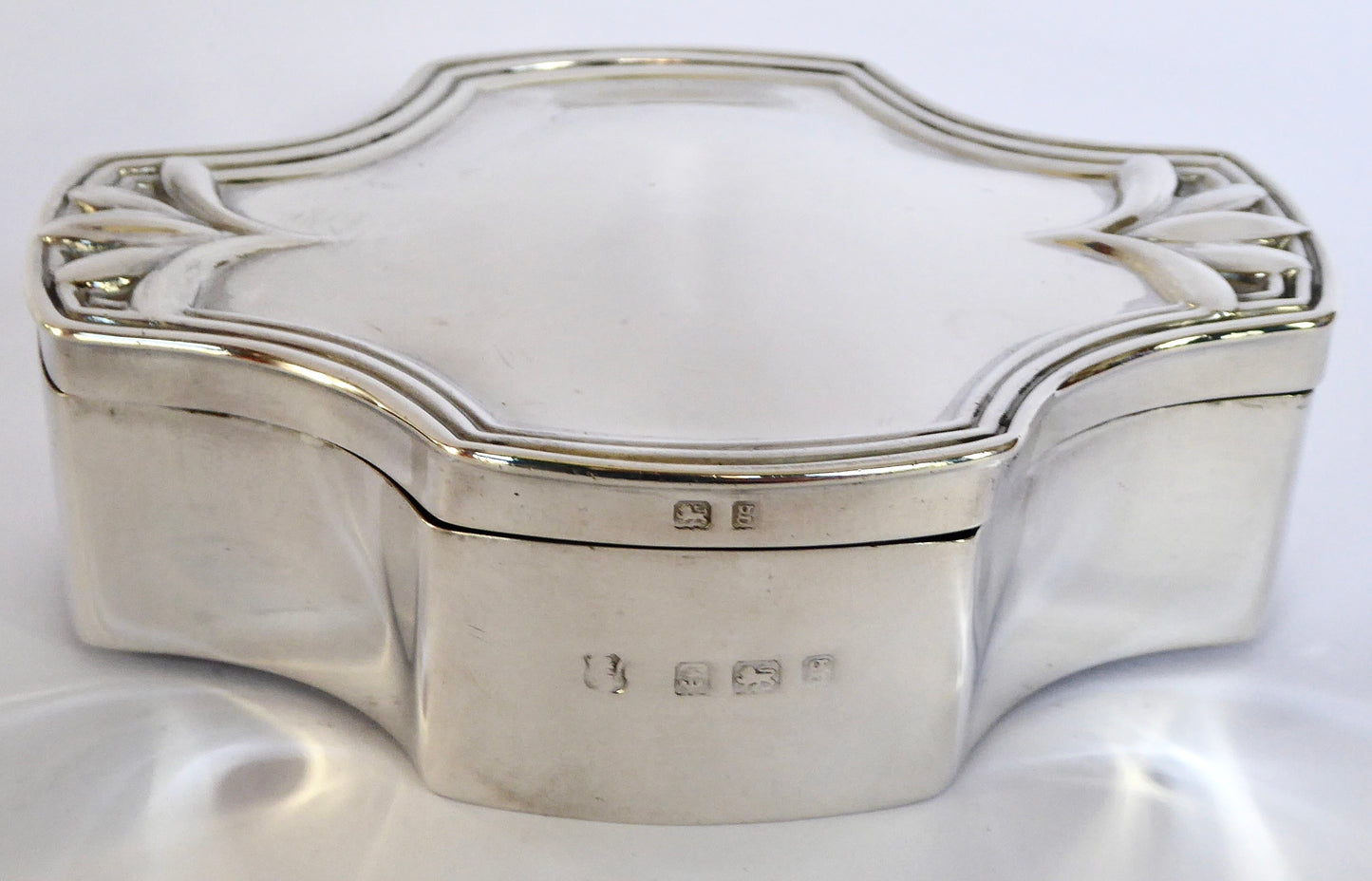 Silver Jewellery Box 1906