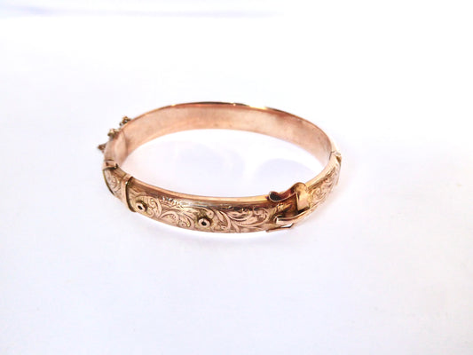 Antique Rose Gold Bangle