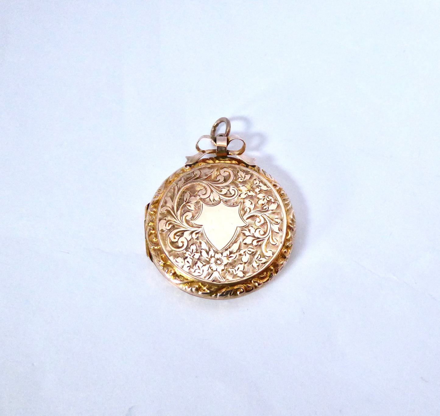 Victorian Circular Gold Locket