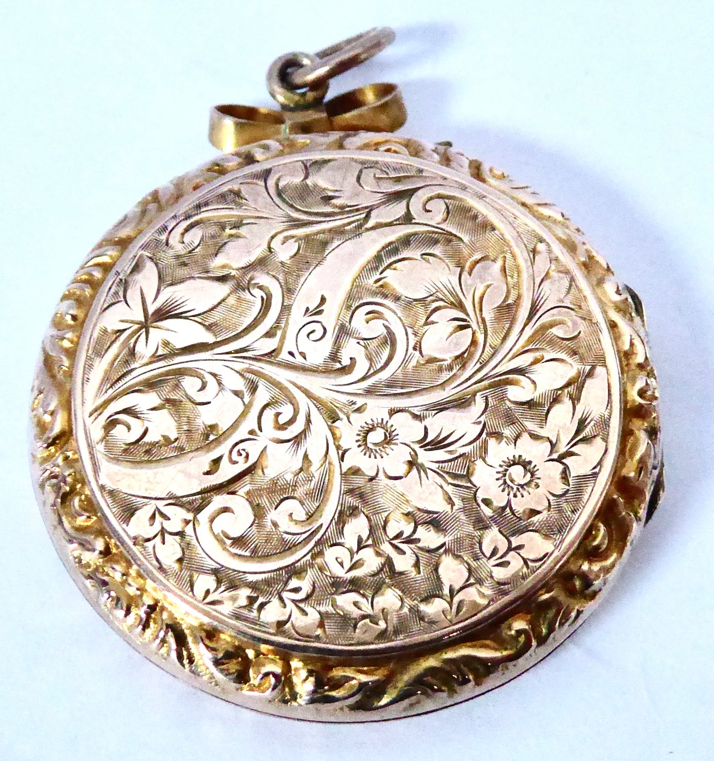 Victorian Circular Gold Locket