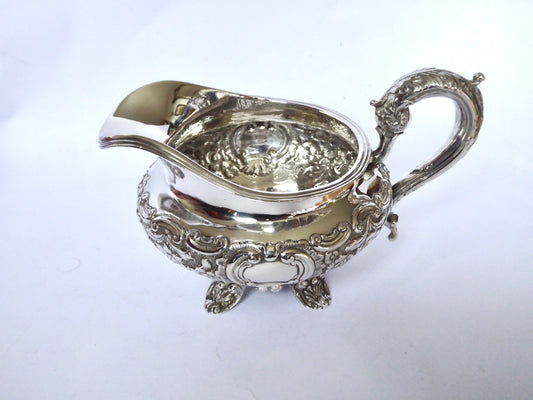 Irish Silver Milk Jug 1836