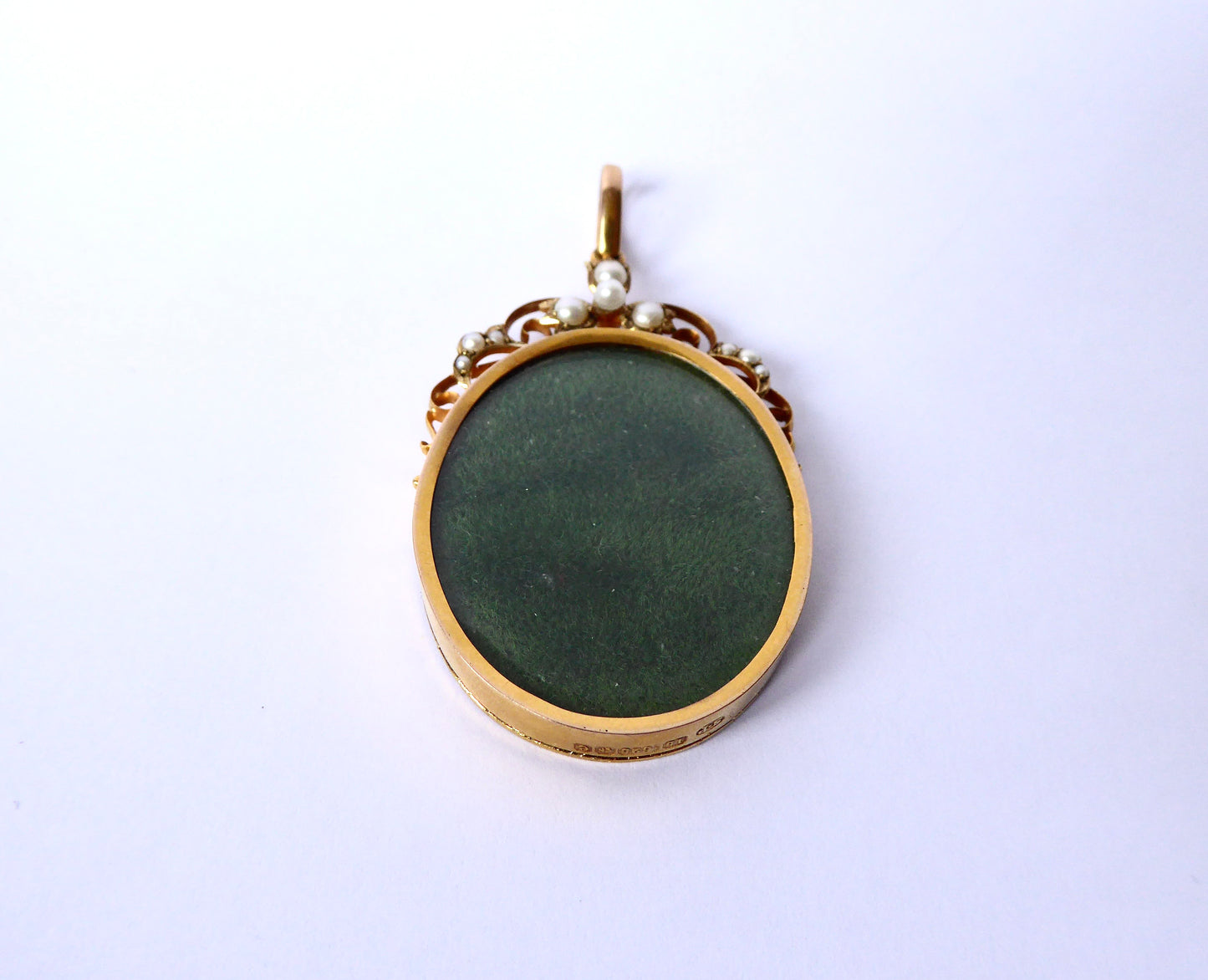 15ct. Gold Photo Locket 1904