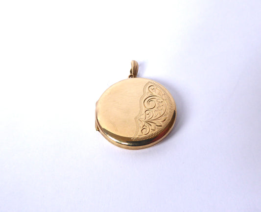 Gold Circular Locket