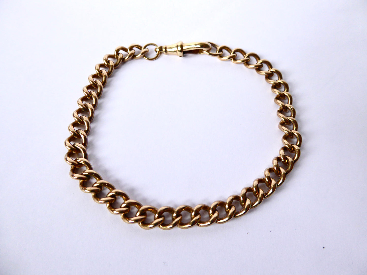 Victorian 9ct. Curb Link Bracelet